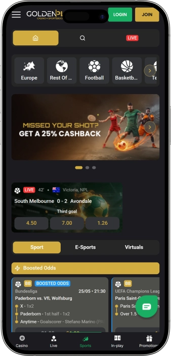 GoldenPlay App